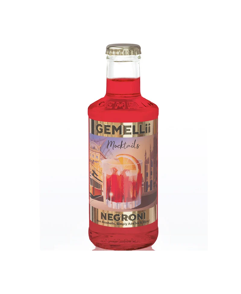 (0,200) Negroni Mocktails In Confezione Da 20 - Gemellii