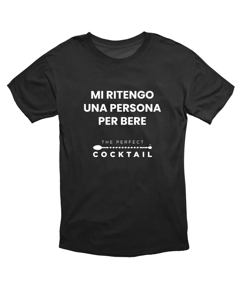 T-Shirt "persona per bere"