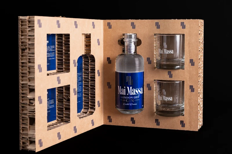 Mai Massa London Dry Gin - Confezione Regalo