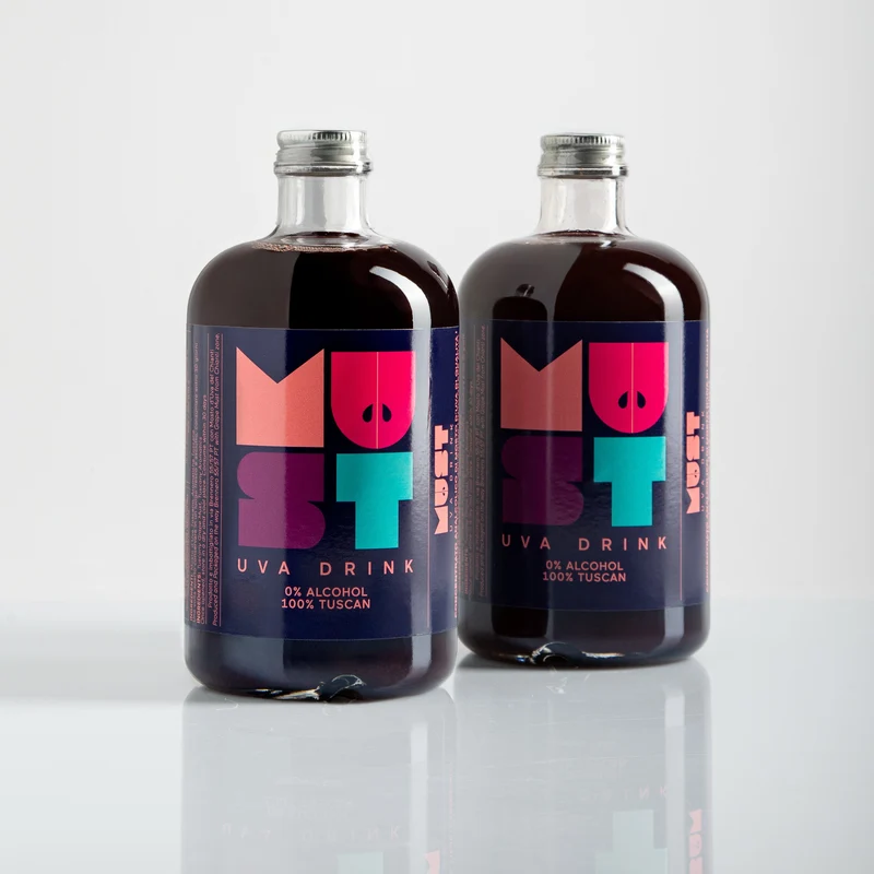 Must Uva Drink set 2 Bottiglie da 50 cl