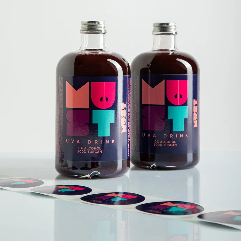Must Uva Drink set 2 Bottiglie da 50 cl