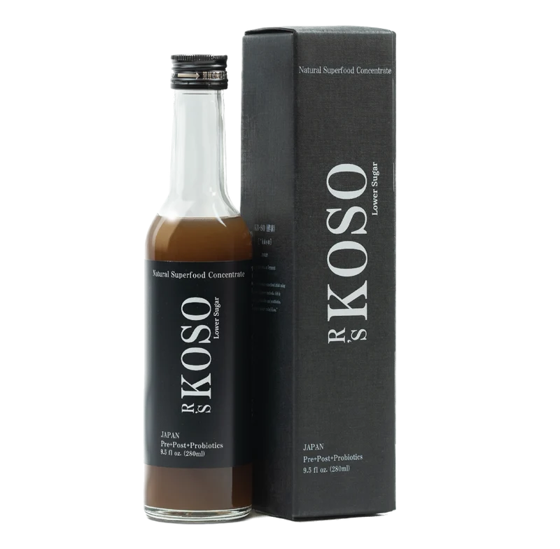 R's KOSO Lower Sugar - Japanese Postbiotic Drink (280ml / 9.5oz)