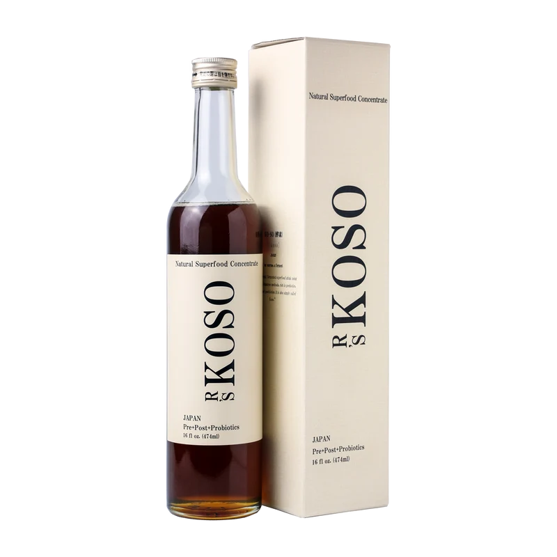 Single Daily Meal Replacement for 2 weeks, Japanese Postbiotic Drink - R's KOSO -