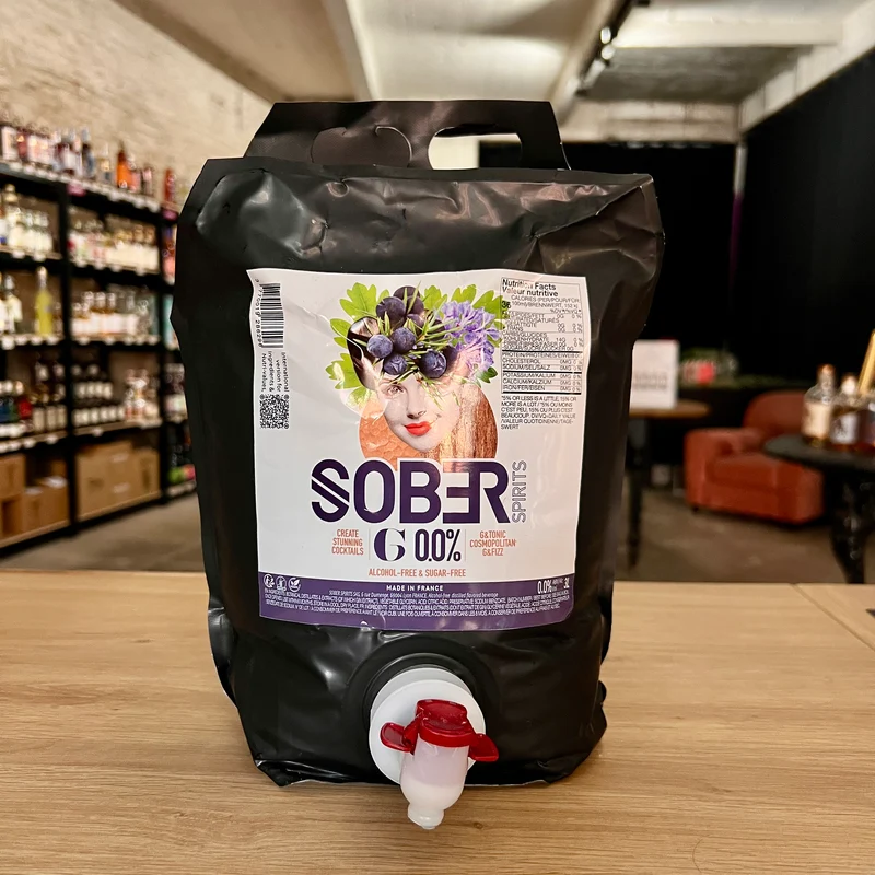 Sober Spirits G 0.0% - Alternative au Gin - Bib 3 L