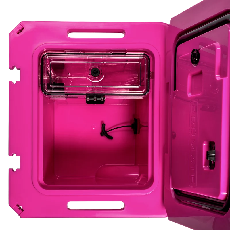BrüTank 35-Quart Rolling Cooler | Vivid Magenta
