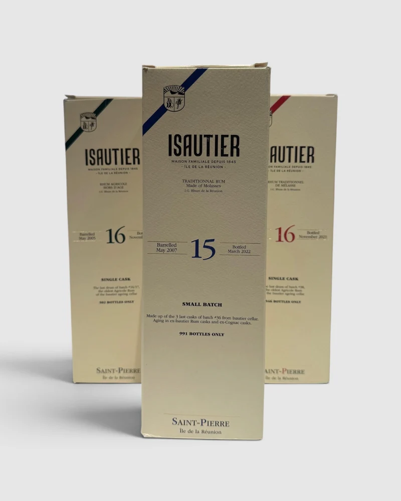 Isautier Rhum Set - Maison Familiale Depuis 1845