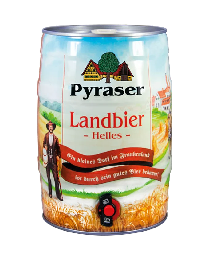 FUSTINO A CADUTA PYRASER LANDBIER Helles 5L