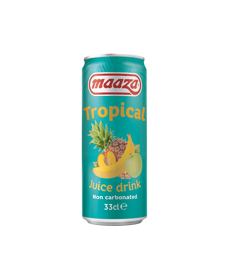 Tropical Succo Di Frutta In Lattina - Maaza In Confezione Da 24