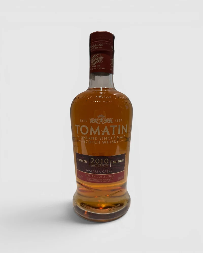 Tomatin 12 Yo Italian Collection Marsala Cask 2010 - Limited Edition Italian Collection