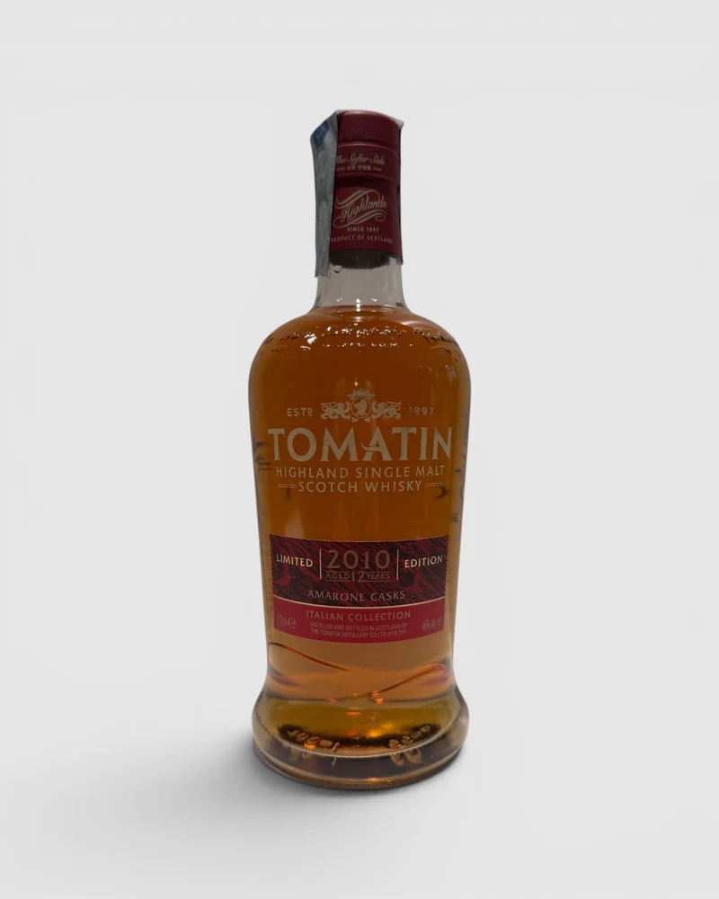 Tomatin 12 Yo Italian Collection Amarone Cask 2010 - Limited Edition Italian Collection