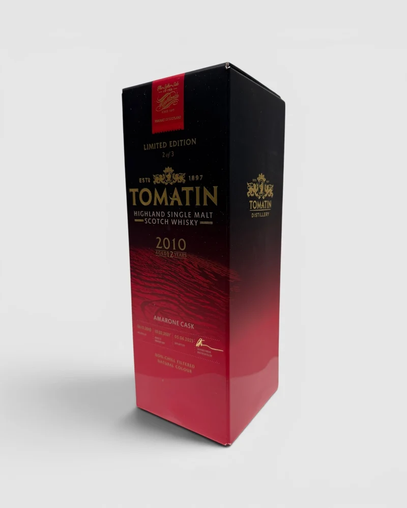 Tomatin 12 Yo Italian Collection Amarone Cask 2010 - Limited Edition Italian Collection