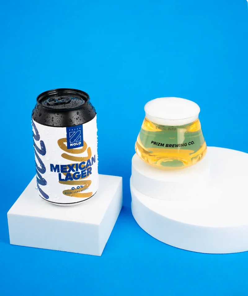 Bière PRIZM NOLO Mexican Lager sans alcool 0,0%