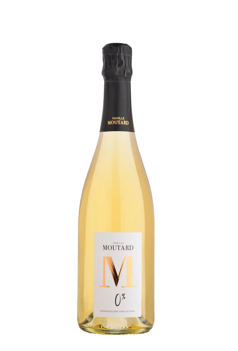 Vin effervescent sans alcool M 0% Moutard 0,5%