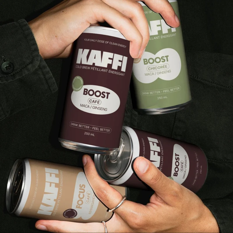 Boisson énergisante BOOST CHICORÉE : Maca & Ginseng - Drink Kaffi