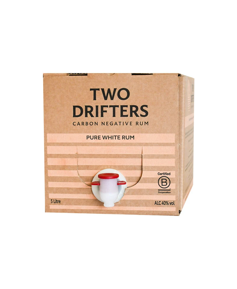 (5,000) Bag In Box Rum Pure White - Two Drifters