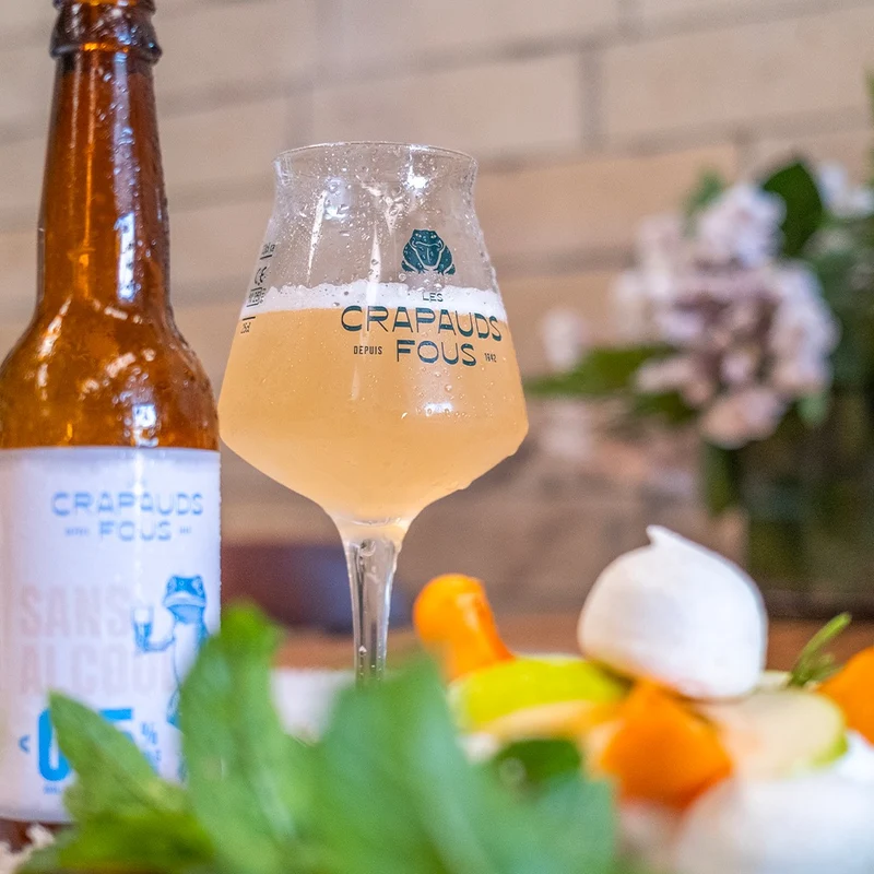 Bière blanche Les Crapauds Fous