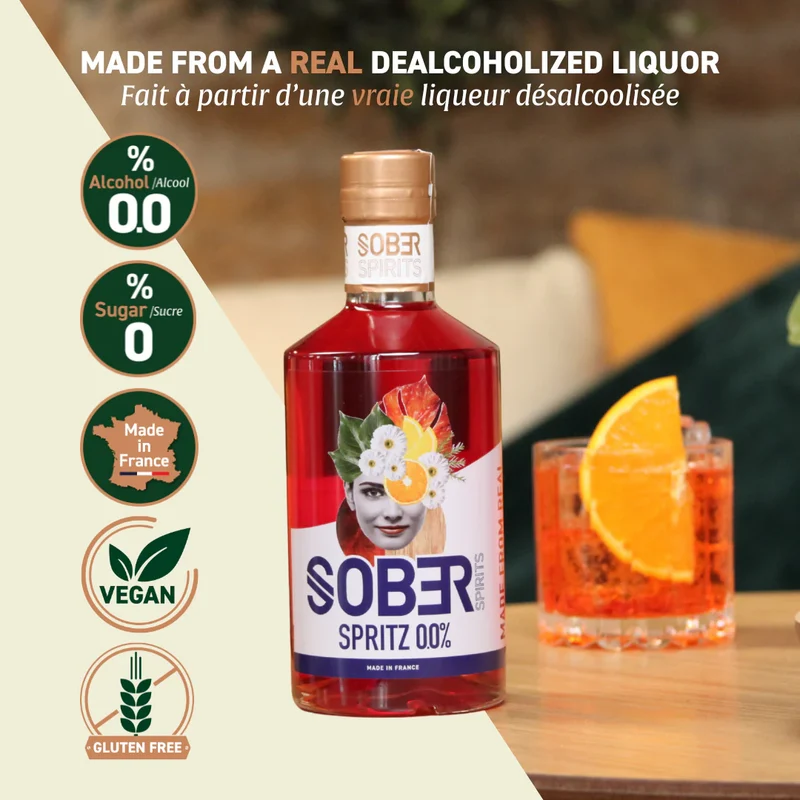 Sober Spirits Spritz 0.0% - Alternative à l'Aperitivo