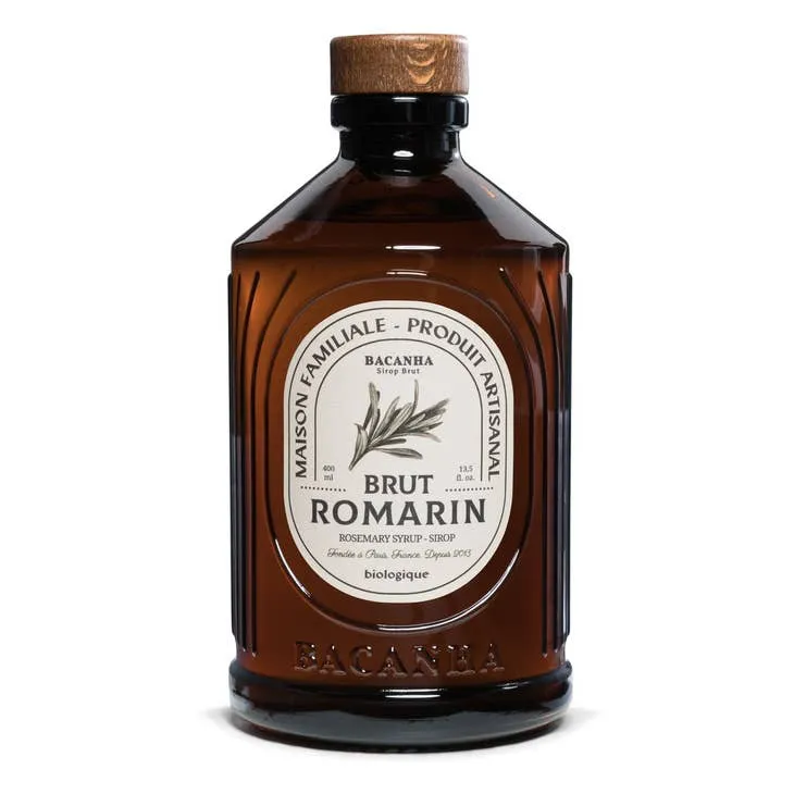 Sirop Romarin Brut Biologique - Bacanha