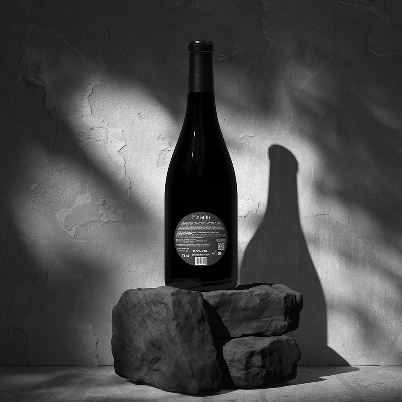 Vin rouge LE GAMAY DE MAJOLIA sans alcool 0,5%