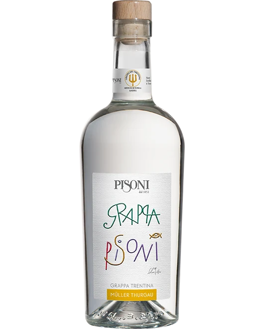 Pisoni Grappa Trentina Müller Thurgau 70cl
