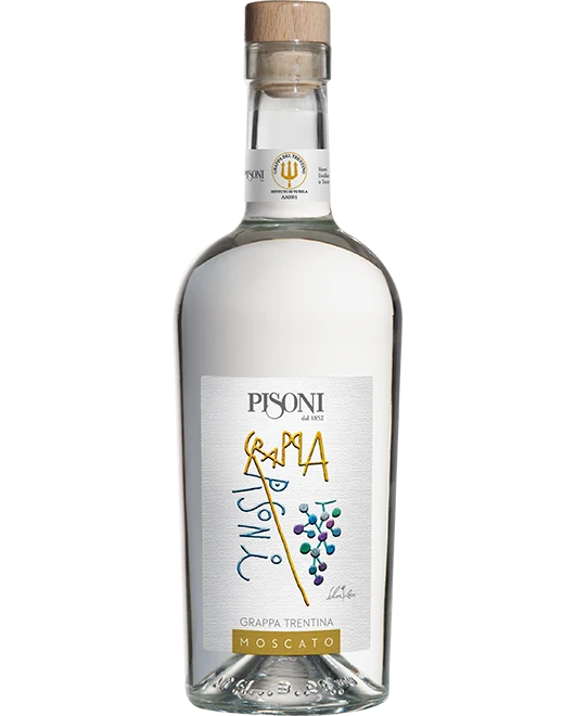 Pisoni Grappa Trentina Moscato 70cl