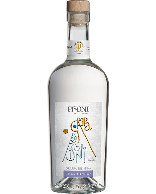 Pisoni Grappa Trentina Chardonnay 70cl