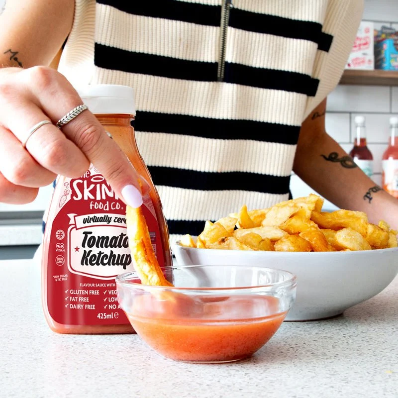 Ketchup di pomodoro a bassissimo contenuto calorico (Virtualmente Zero©) - 425 ml