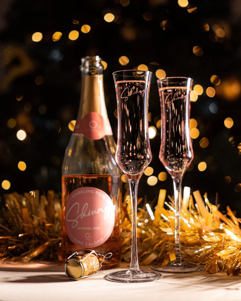 Coppia di bicchieri da champagne Skinny Flutes Prosecco 'Crystal' - Set da 2
