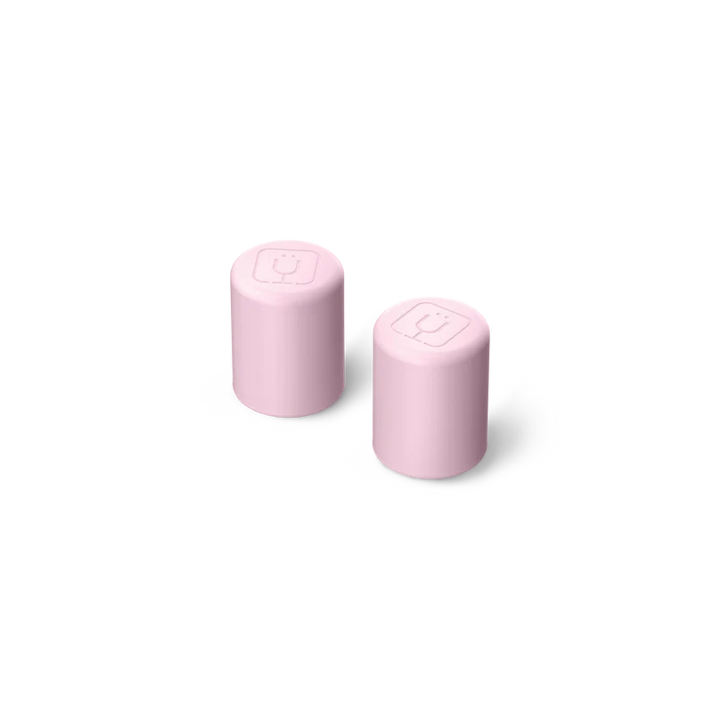 Magnetic Straw Cover | Strawberries & Cream | 2-Pack