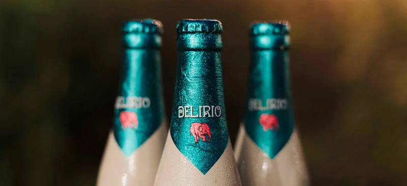 Bière blonde Delirio 0,3%