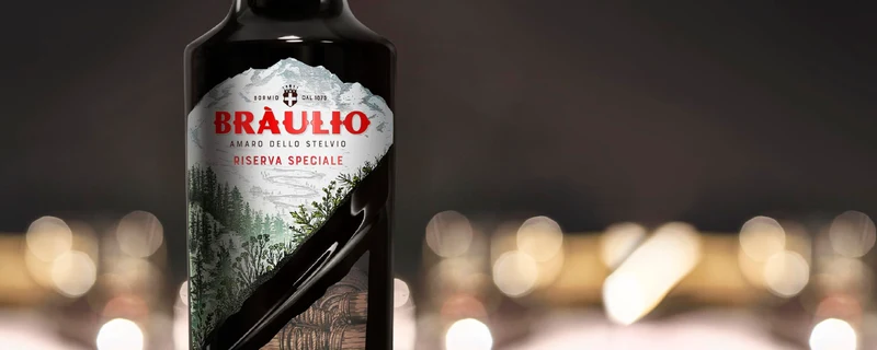 Braulio Riserva Speciale - Amaro dello Stelvio alle Erbe, 70 cl, Invecchiato 36 Mesi, 24,7% Vol