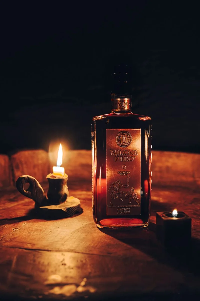 Amaro Milone Nero - amarissimo di Calabria 35% vol. digestivo amaricante prodotto artigianale