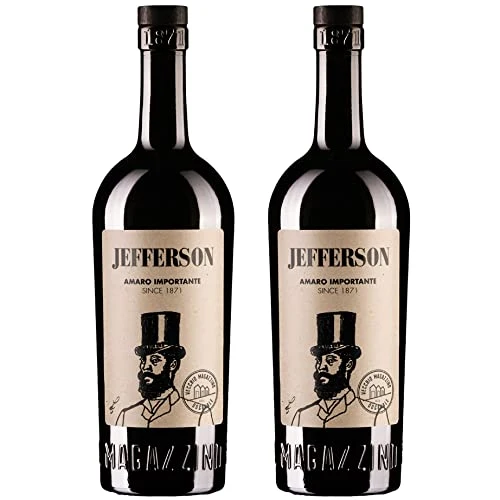 2pz. Jefferson Amaro Importante 70 cl - Migliore Amaro al Mondo 2018