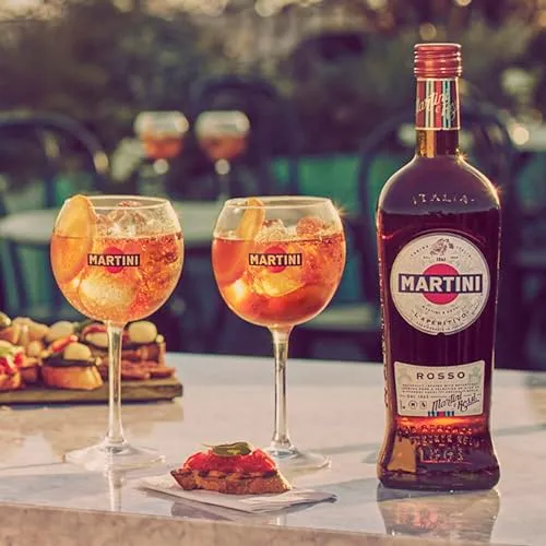 Martini L'Aperitivo Rosso, 6 bottiglie da 1000 ml (Totale 6000 ml)