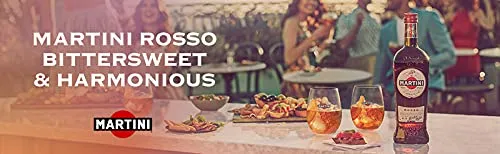 Martini L'Aperitivo Rosso, 6 bottiglie da 1000 ml (Totale 6000 ml)