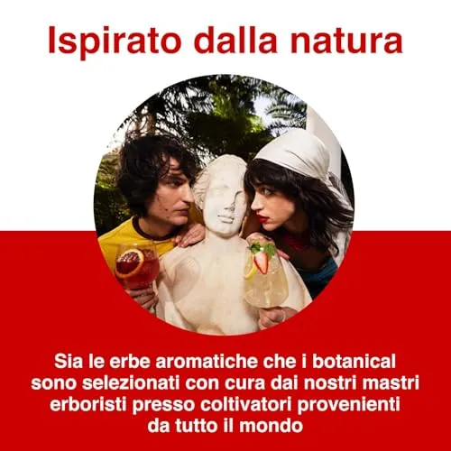 MARTINI Rosso Vermouth Aperitivo, 14,4% ABV, 100cl / 1L, Vermouth Infuso con Erbe Aromatiche