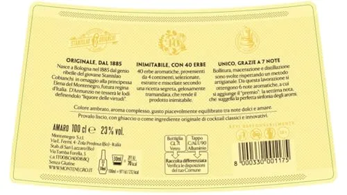 Amaro Montenegro SPIRITS