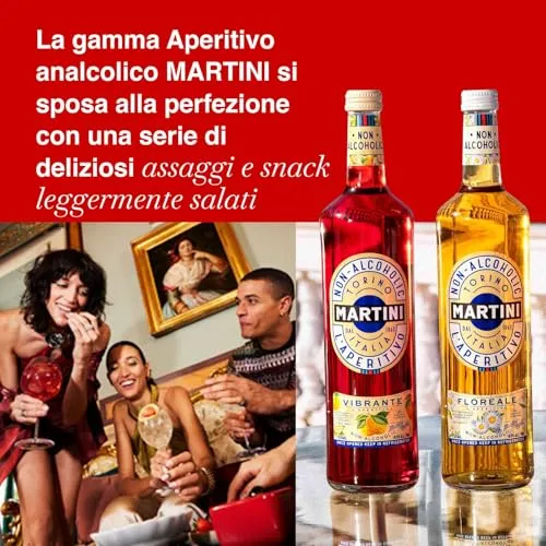 MARTINI Floreale, 75cl / 750ml, Aperitivo Analcolico Infuso con Erbe Botaniche