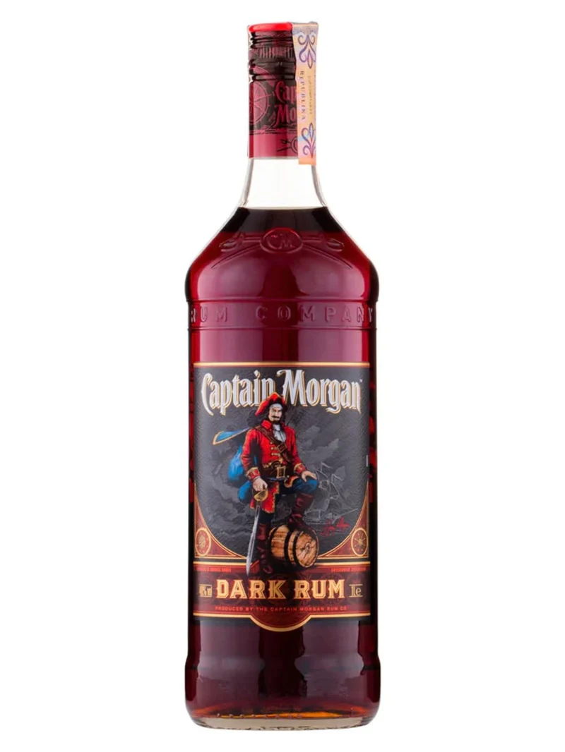 Captain Morgan Dark Rum - 1 L
