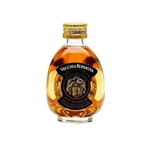 VECCHIA ROMAGNA BRANDY MIGNON MINIATURE 3 CL 20 BOTTIGLIETTE