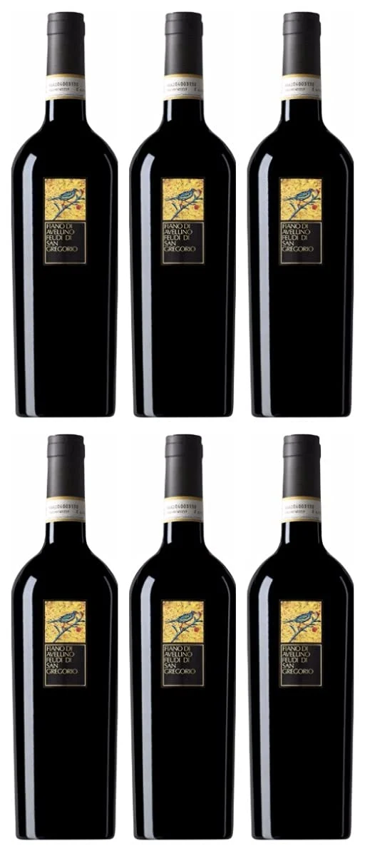 Vino Bianco |Fiano di Avellino DOCG |Confezione da 6 Bottiglie |Feudi di San Gregorio