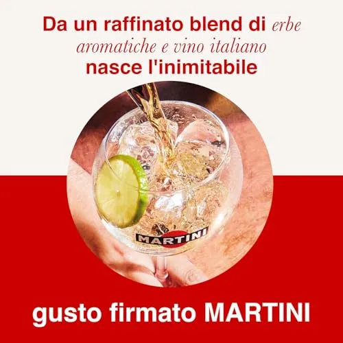 MARTINI Riserva Speciale Ambrato Vermouth Aperitivo, 18% ABV, 75cl / 750ml, Vermouth Bianco Infuso con Erbe Aromatiche Uniche