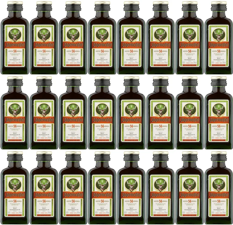 Jagermeister Digestive / Aperitif 2cl Miniature - 24 Pack