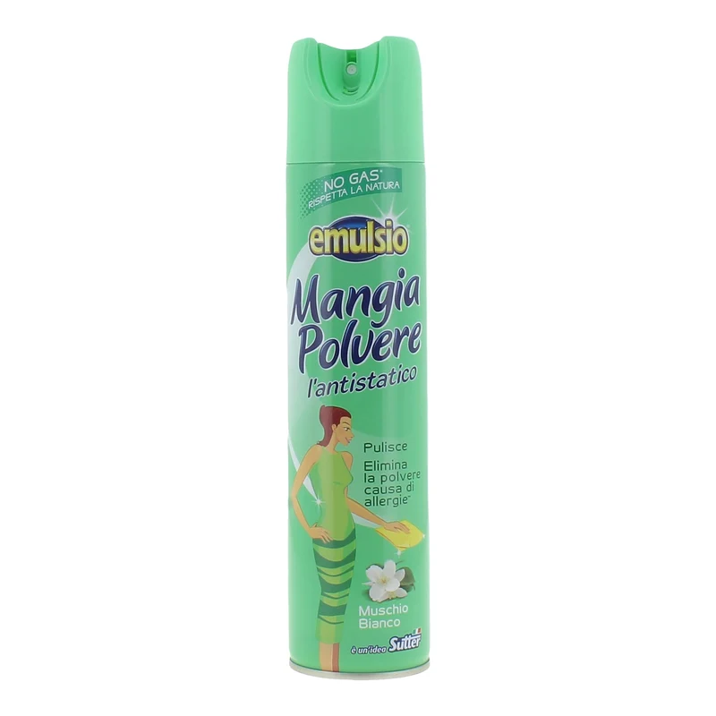 Mangiapolvere Muschio Bianco - 4 pezzi da 300 ml [1200 ml]
