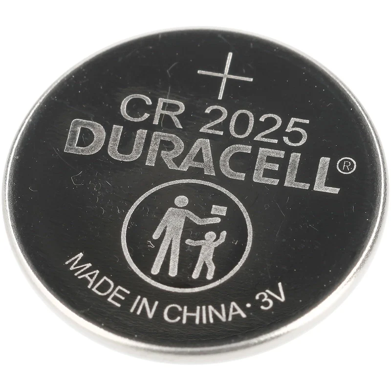 Duracell DL2025B2 Lithium 3V non-rechargeable battery - Non-Rechargeable Batteries (Lithium, Button/coin, 3 V, 2 pc(s), Grey, 22 mm)