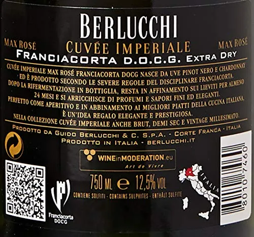 Franciacorta DOCG Rosé Cuvée Imperiale, Berlucchi - 750 ml