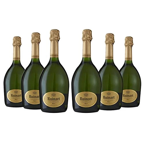 Ruinart Champagne - Set di 6 Ruinart Brut, 750 millilitri