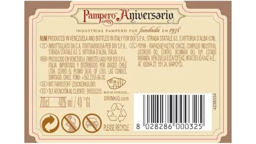 Pampero Aniversario Rum - 700 ml