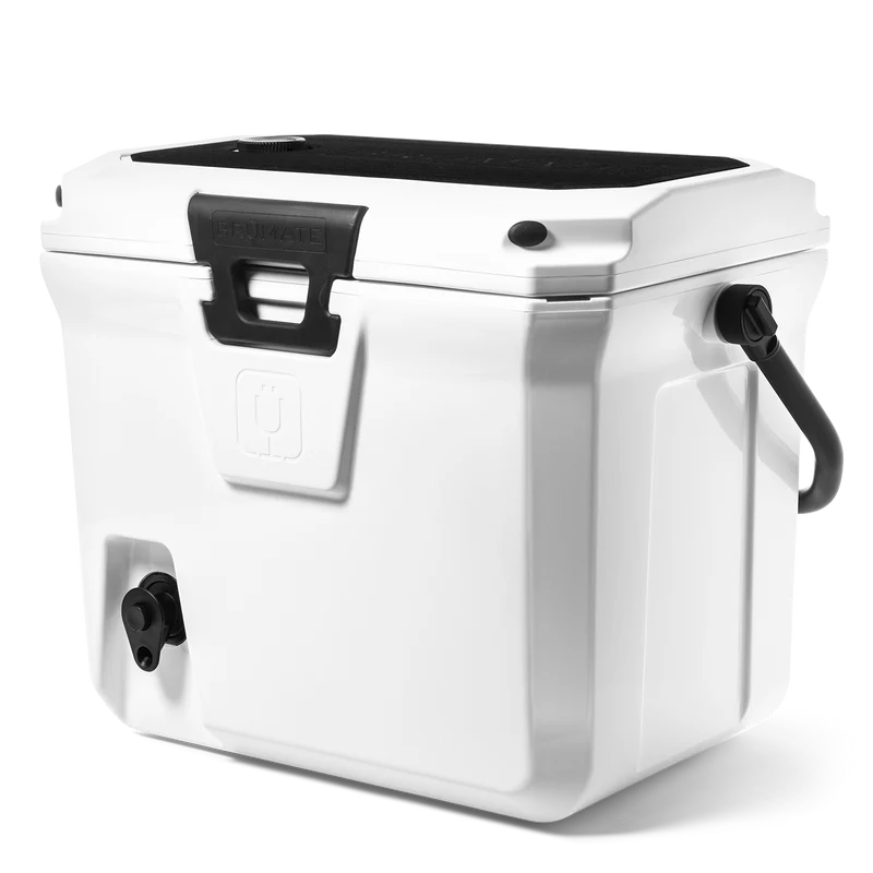 BrüTank 20-Quart Easy-Carry Cooler | Ice White