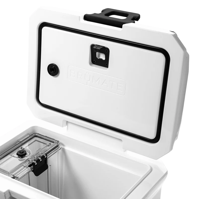 BrüTank 20-Quart Easy-Carry Cooler | Ice White